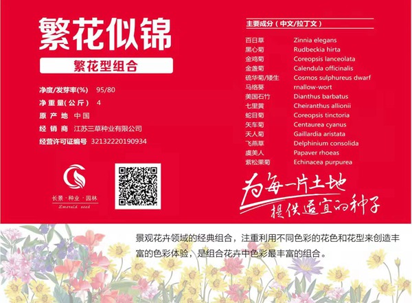 繁花型野花組合_圖片_種子價格 繁花型野花組合_圖片_種子價格